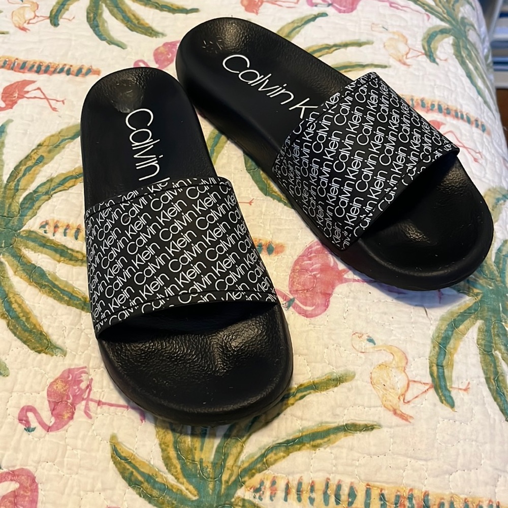Calvin Klein slides